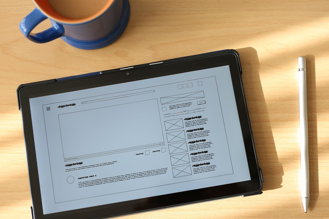 UX wireframe design process for conversion-optimised landing pages