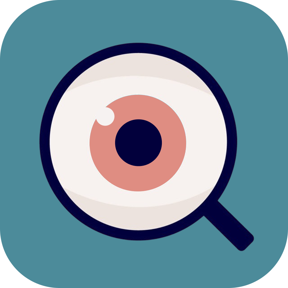 Children's eye care icon